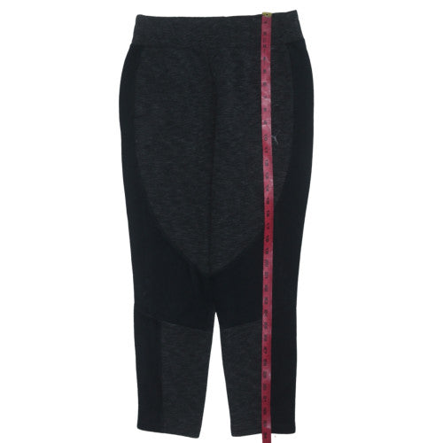 Womens UK Size 8 PUMA Slim Fit Capri Black Leggings
