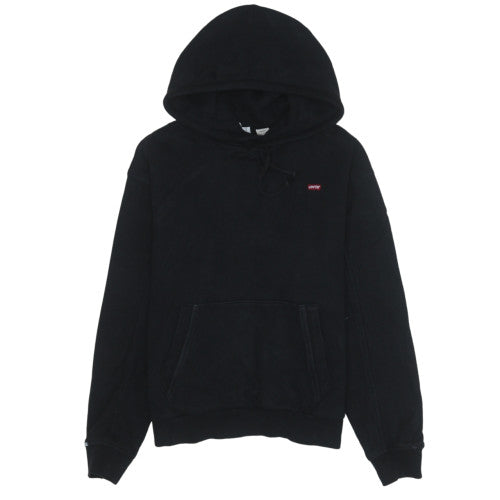 Mens UK Size XS Levi's Black Pullover Hoodie