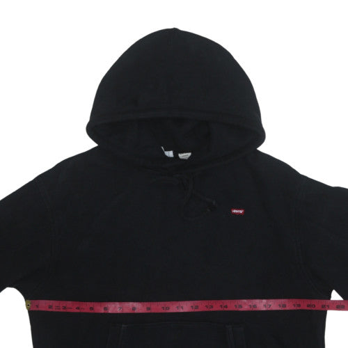 Mens UK Size XS Levi's Black Pullover Hoodie