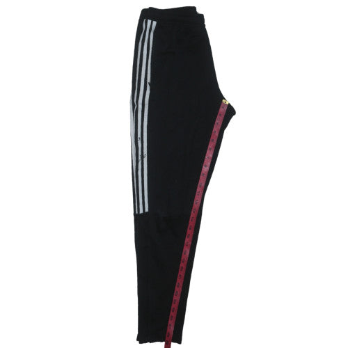 Mens UK Size M adidas Slim Fit Track Pants Black Trousers