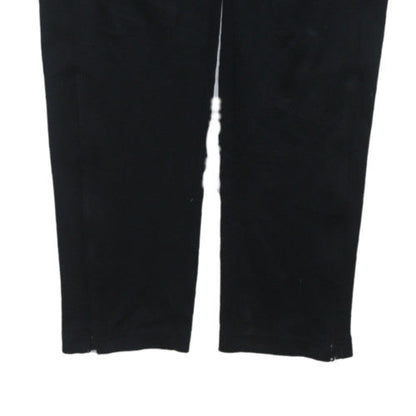 Mens UK Size M adidas Slim Fit Track Pants Black Trousers