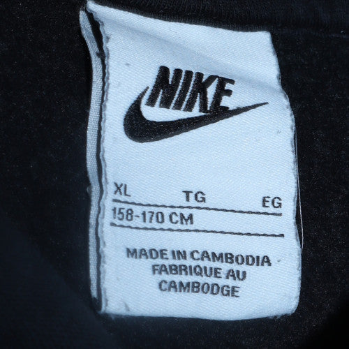 Boys UK Size XL Nike Black Pullover Hoodie