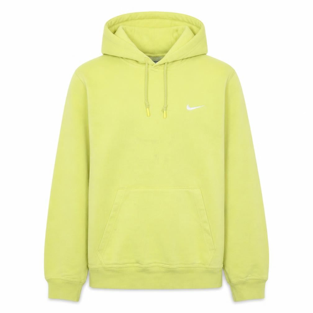 Womens UK Size M Nike Yellow Pullover Hoodie