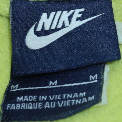Womens UK Size M Nike Yellow Pullover Hoodie