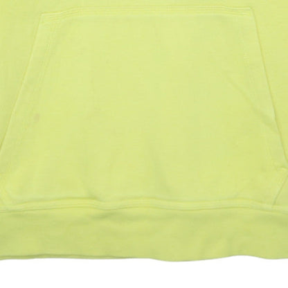 Womens UK Size M Nike Yellow Pullover Hoodie