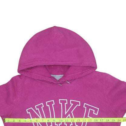 Womens UK Size M Nike Pink Pullover Hoodie