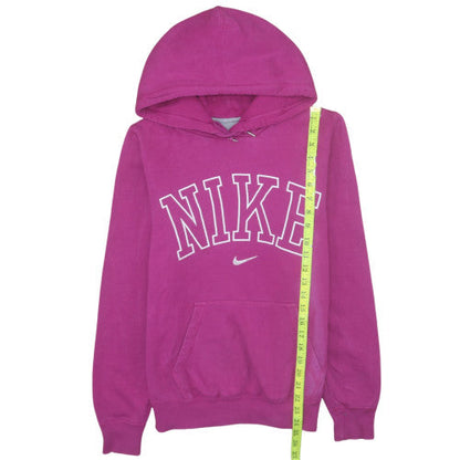 Womens UK Size M Nike Pink Pullover Hoodie