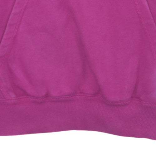 Womens UK Size M Nike Pink Pullover Hoodie