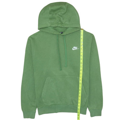 Mens UK Size S Nike Green Pullover Hoodie
