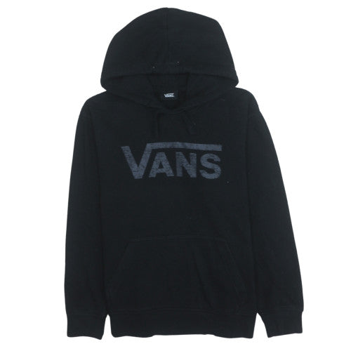 Womens UK Size S VANS Black Pullover Hoodie