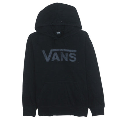 Womens UK Size S VANS Black Pullover Hoodie
