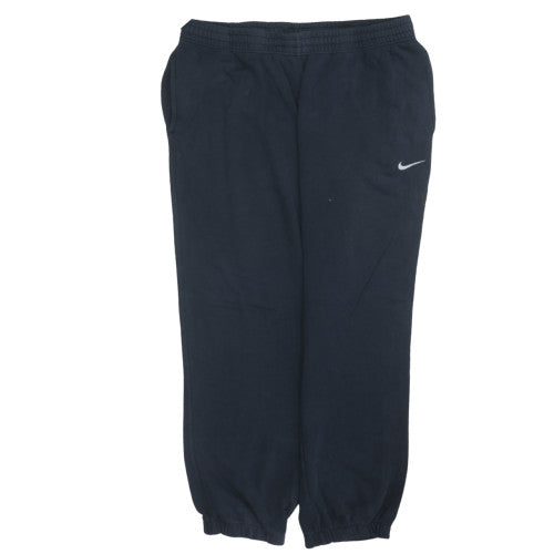 Mens UK Size 2XL Nike Regular Fit Sweatpants Black Trousers