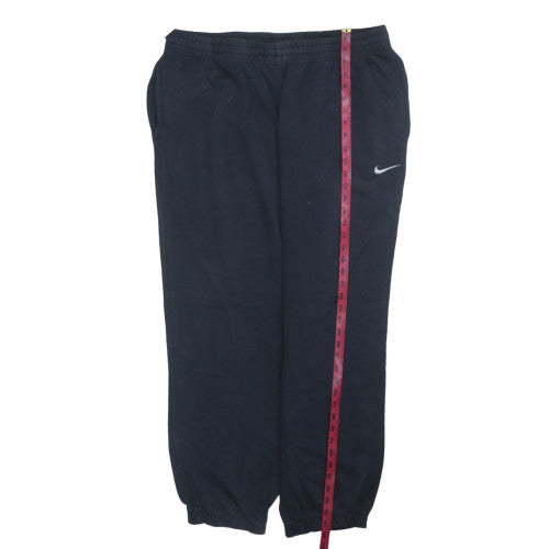 Mens UK Size 2XL Nike Regular Fit Sweatpants Black Trousers