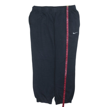 Mens UK Size 2XL Nike Regular Fit Sweatpants Black Trousers