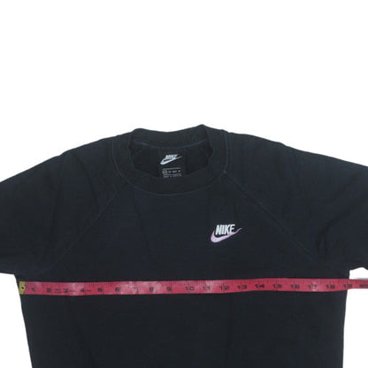 Womens UK Size XS Nike Black Pullover Sweatshirt