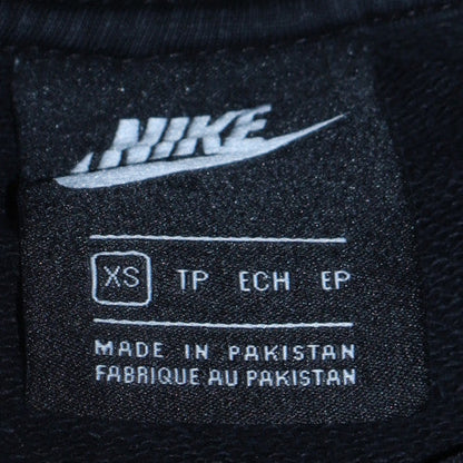 Womens UK Size XS Nike Black Pullover Sweatshirt