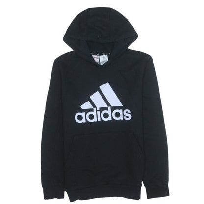 Boys UK Size 13-14 Years adidas Black Pullover Hoodie