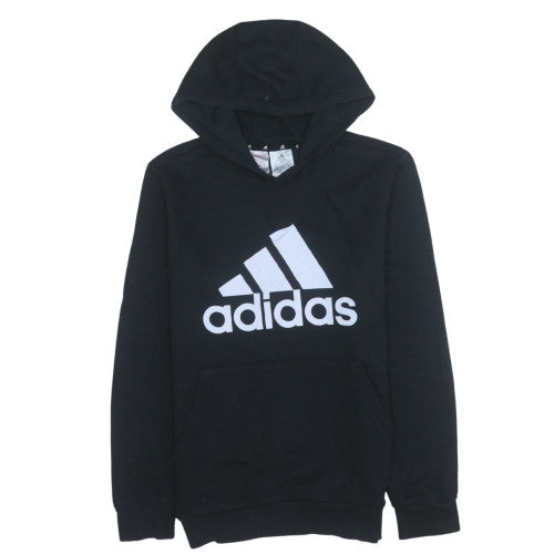 Boys UK Size 13-14 Years adidas Black Pullover Hoodie