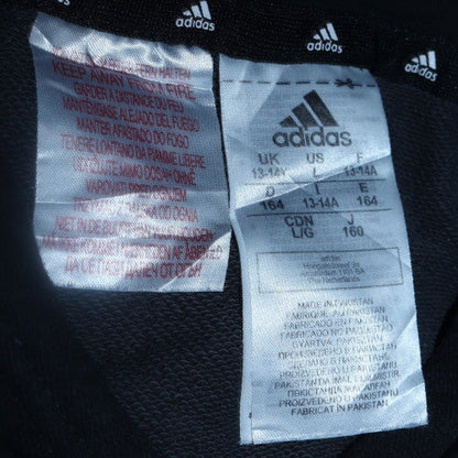 Boys UK Size 13-14 Years adidas Black Pullover Hoodie