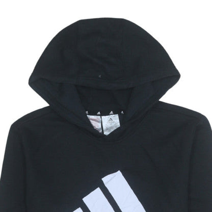 Boys UK Size 13-14 Years adidas Black Pullover Hoodie