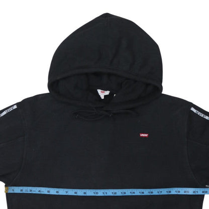 Womens UK Size XS Levi's Black Pullover Hoodie