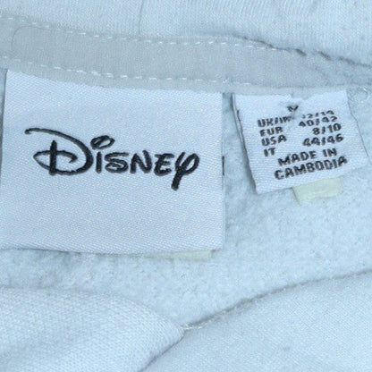 Womens UK Size 12 Disney White Pullover Hoodie