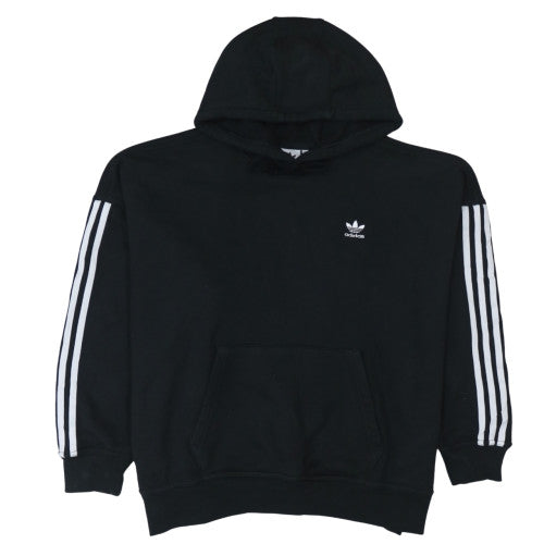Womens UK Size 10 adidas Black Pullover Hoodie