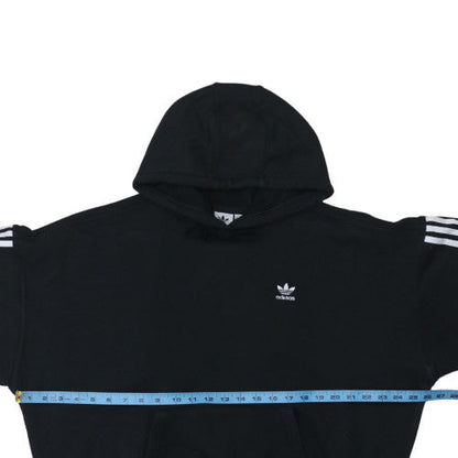 Womens UK Size 10 adidas Black Pullover Hoodie