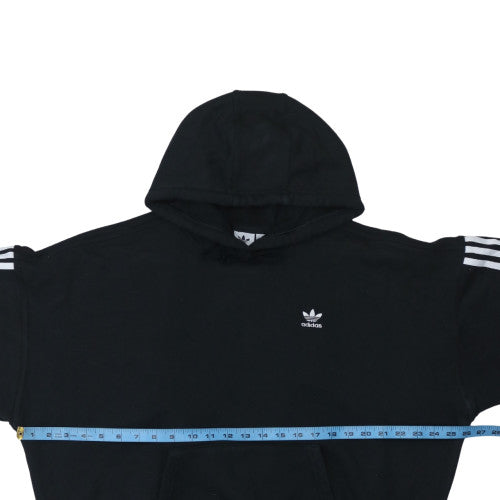 Womens UK Size 10 adidas Black Pullover Hoodie