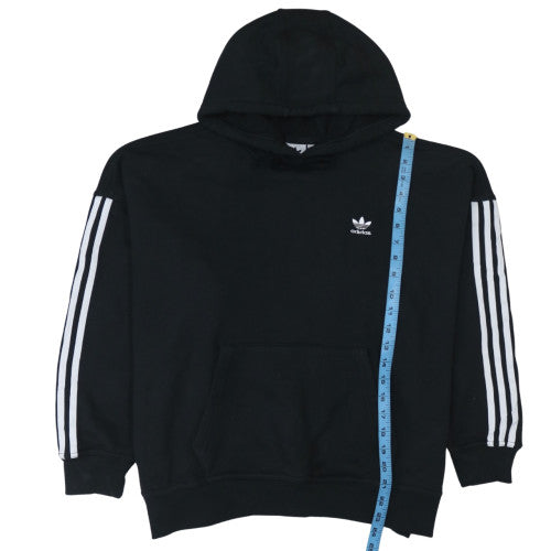 Womens UK Size 10 adidas Black Pullover Hoodie
