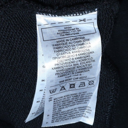 Womens UK Size 10 adidas Black Pullover Hoodie