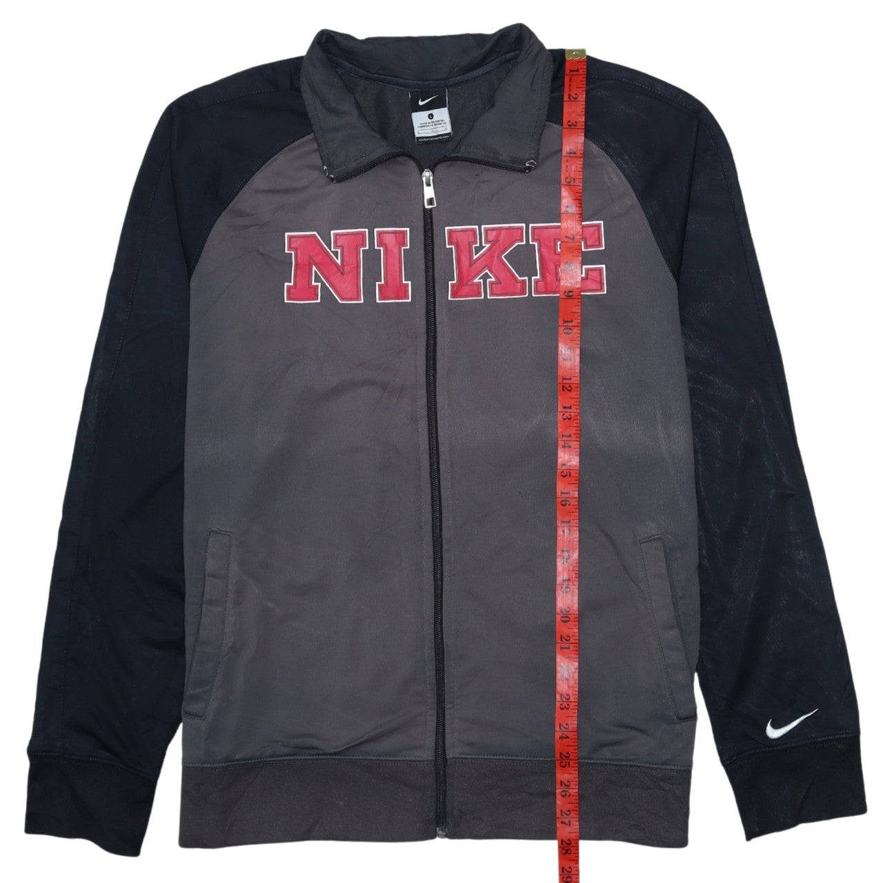 Mens UK Size L Nike Grey Running & JoggingGym & TrainingCross Training Jacket