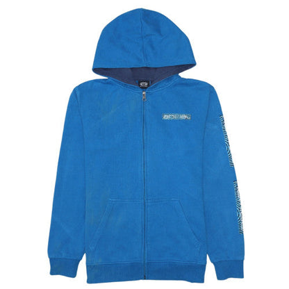 Boys UK Size 13-14 Years Animal Blue Full Zip Hoodie