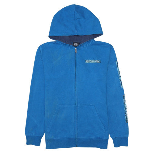Boys UK Size 13-14 Years Animal Blue Full Zip Hoodie