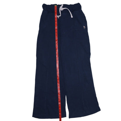 Womens UK Size 14 U.S. Polo Assn. Relaxed Fit Jogger Blue Trousers