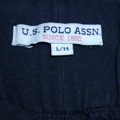 Womens UK Size 14 U.S. Polo Assn. Relaxed Fit Jogger Blue Trousers