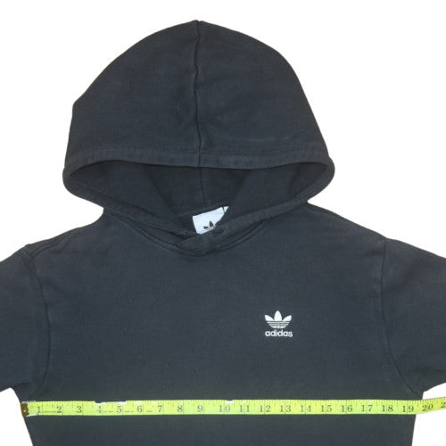 Womens UK Size XS adidas Black Pullover Hoodie