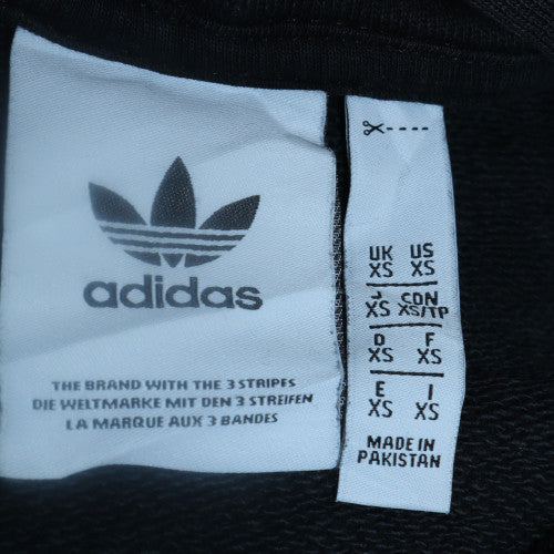 Womens UK Size XS adidas Black Pullover Hoodie