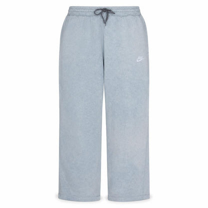 Nike Women's Grey Fleece Sweatpants M Regular Fit Drawstring