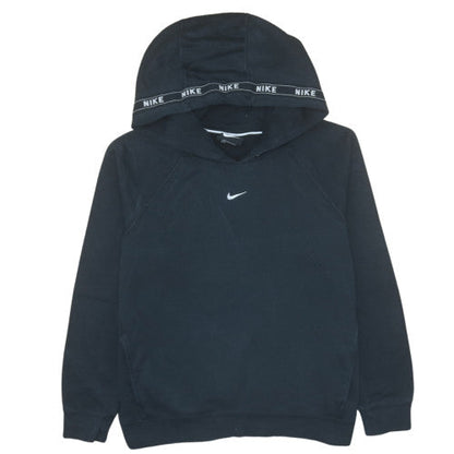 Womens UK Size S Nike Black Pullover Hoodie