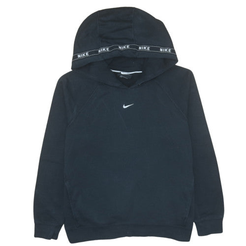 Womens UK Size S Nike Black Pullover Hoodie