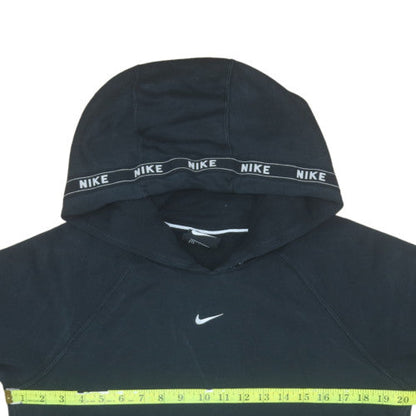 Womens UK Size S Nike Black Pullover Hoodie