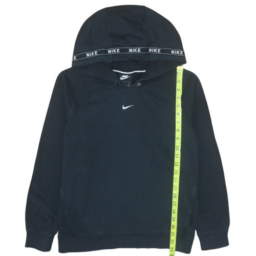 Womens UK Size S Nike Black Pullover Hoodie