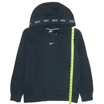 Womens UK Size S Nike Black Pullover Hoodie