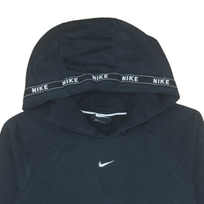 Womens UK Size S Nike Black Pullover Hoodie