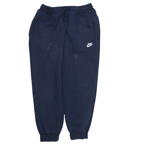 Mens UK Size M Nike Regular Fit Sweatpants Blue Trousers