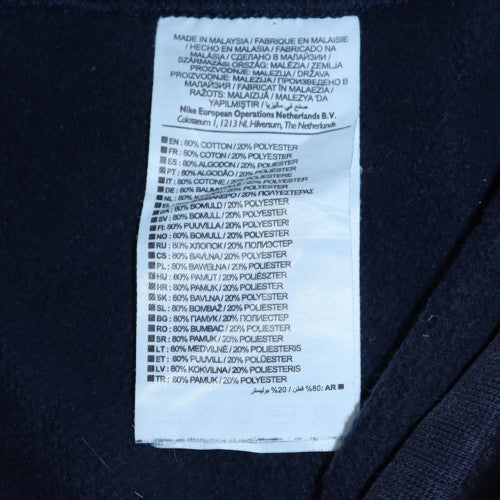 Mens UK Size M Nike Regular Fit Sweatpants Blue Trousers