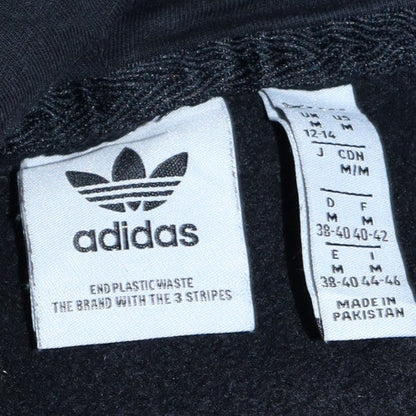 Womens UK Size M adidas Black Pullover Hoodie