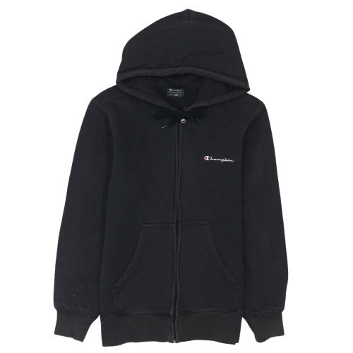 Mens UK Size S Champion Black Full Zip Hoodie