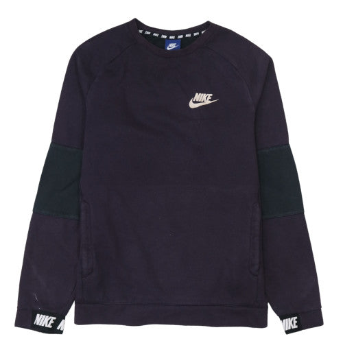Womens UK Size S Nike Black Pullover Sweatshirt